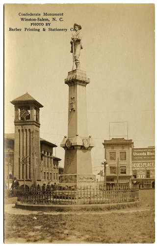 "Confederate Monument, Winston-Salem, N.C."
