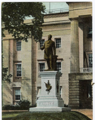 Vance Statue, Raleigh NC 