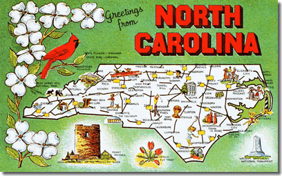 North Carolina Postcards